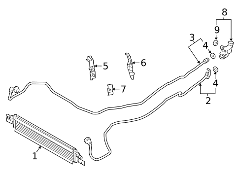 Oil Cooler for 2024 BMW Z4 #0