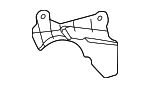 514570C010 - Body: Side Seal for Toyota: Sequoia, Tundra Image
