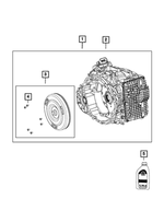 RL314487AA - : With Torque Converter Transmission Kit for Mopar Image