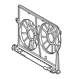 88975774 - Cooling System: Fan Shroud for Pontiac: Vibe Image
