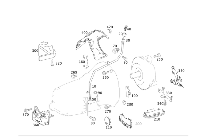 6420110008 - MB Automatic Transmission: Cap for Mercedes-Benz: C300, C350, C400, C43 AMG, C450 AMG, C63 AMG, CL550, CL63 AMG, CLK63 AMG, CLS400, CLS550, CLS63 AMG, CLS63 AMG S, E320, E350, E400, E43 AMG, E450, E550, E63 AMG, E63 AMG S, G63 AMG, GL320, GL350, GL450, GL550, GL63 AMG, GLC300, GLC43 AMG, GLE350, GLE400, GLE43 AMG, GLE450 AMG, GLE550e, GLE63 AMG, GLE63 AMG S, GLK350, GLS350d, GLS450, GLS550, GLS63 AMG, Maybach S550, ML320, ML350, ML400, ML450, ML550, ML63 AMG, R320, R350, S350, S400, S450, S500, S550, S550e, S63 AMG, SL400, SL450, SL550, SL63 AMG, SLC43 AMG, SLK350, SLK55 AMG Image image
