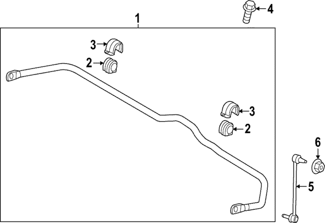 54810CH200 - : Stabilizer Bar for Kia Image