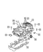 68446671AA - 5.7L Gas; Engine: Hex Flange Head Bolt for Mopar Image