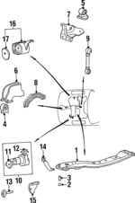 2183034721 - Engine: Trans Mount for Hyundai: Sonata Image