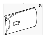 5555002240B0 - : Glove Box for Toyota: Matrix Image
