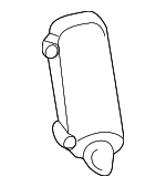 5505402030 - Body: Glove Box Stopper for Scion: tC | Toyota: Corolla, Matrix, Sienna Image