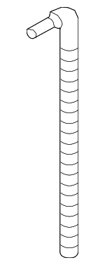 4N0915531 - Electrical: Tube for Audi: A4, A4 allroad, A4 Quattro, A5 Quattro, A5 Sportback, A6 allroad, A6 Quattro, A7 Sportback, A8 Quattro, RS5, RS5 Sportback, RS6 Avant, RS7 Sportback, S4, S5, S5 Sportback, S6, S7 Sportback, S8 Image