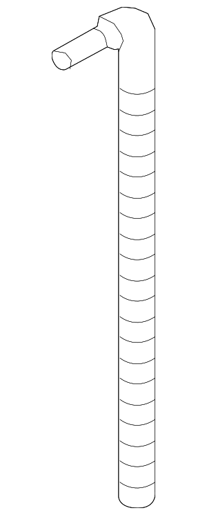 4N0915531 - Electrical: Battery Vent Tube for Audi Image