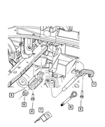 68172208AB - : Tow Hook for Jeep: Grand Cherokee Image