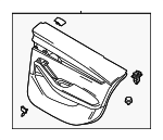 BHBC68550A04 - : Door Trim Panel for Mazda: 3 Image