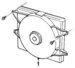 RF123 - Cooling System: Fan Assembly for Lincoln: Mark VIII Image