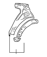 5301C517 - : Inner Panel for Mitsubishi: Lancer Image