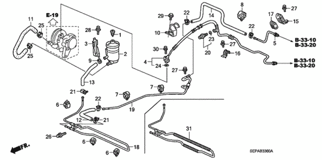 P.S. Lines (1) for 2008 Acura TL #0