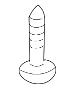 MS450153 - Body: Rocker Molding Screw for Mitsubishi Image