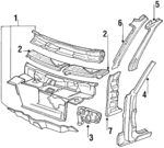 90244554 - Body: Dash Panel for GM Image