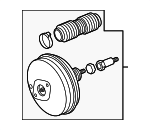 99735592300 - Body: Booster Assembly for Porsche: 911, Boxster, Cayman Image