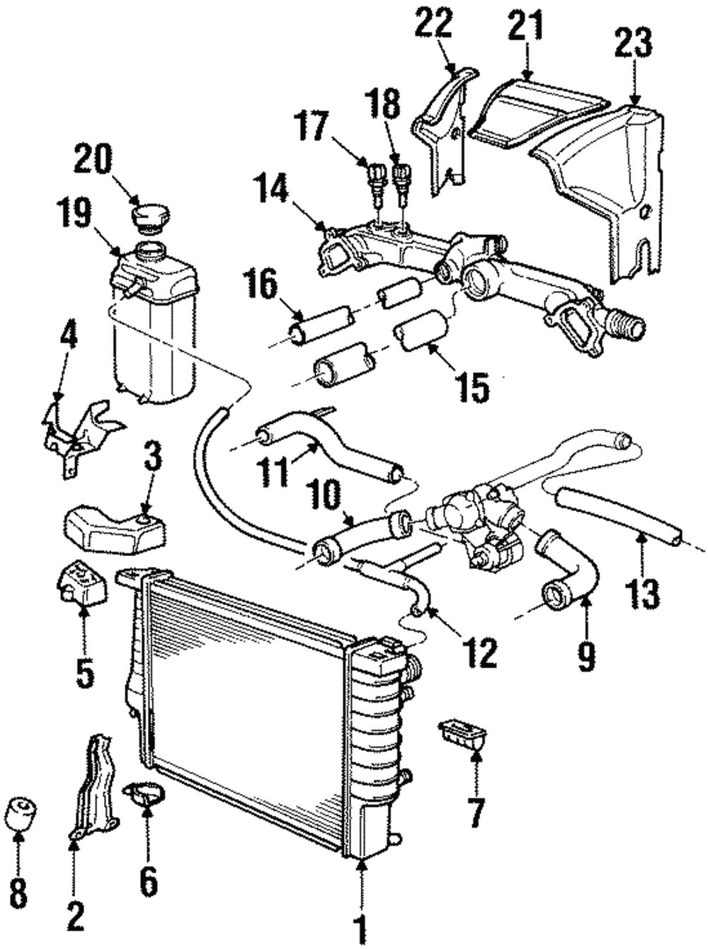 Baffle - BMW (51711970031)