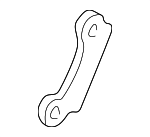 GJ213904XC - : Side Mount Bracket for Mazda: 626, MX-6, Protege, Tribute Image