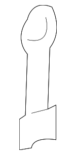 54317056425 - Body: Spacer Plate for BMW: Z4 Image