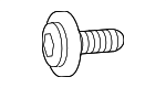 1245105163 - Steering: Lower Column Cover Screw for Kia: Borrego, Cadenza, Carnival, EV6, EV9, Forte, Forte Koup, K4, K5, K900, Niro, Niro EV, Optima, Rio, Rio5, Sedona, Seltos, Sorento, Soul, Soul EV, Spectra, Spectra5, Stinger, Telluride Image