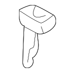 81144S0AJ01ZJ - Body: Headrest Guide for Honda: Civic, Odyssey, Pilot Image