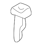 81143SM4J01YM - Body: Headrest Guide for Honda: Civic, Odyssey, Pilot Image