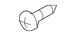 856661608 - Body: License Bracket Screw for Infiniti Image
