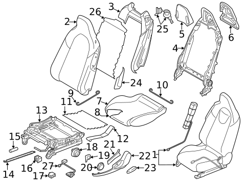 Heated Seats for 2017 Mazda MX-5 Miata #0