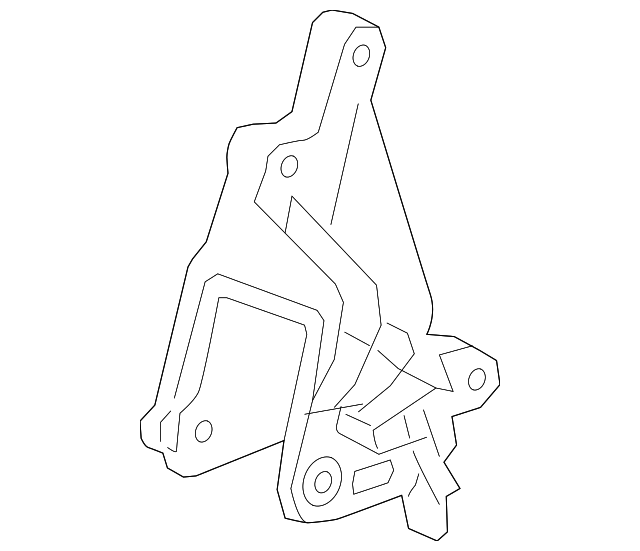 2014-2016 Buick Verano Manual Transmission Rear Mount Bracket 22976117 ...