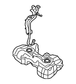 5N0201060BF - Fuel System: Fuel Tank for Audi: Q3, Q3 Quattro Image