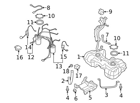 Fuel Pumps & Related Components for 2017 Audi Q3 Quattro #0