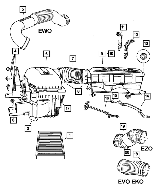 53032540AA - Fuel: Hose Clamp for Mopar Image