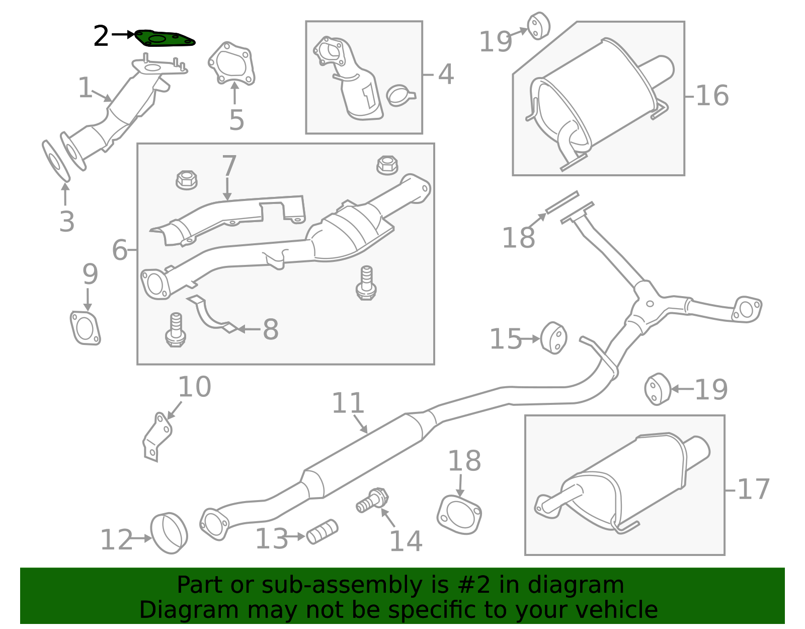 Original Subaru Dichtungsset 44022AA150 & 44022AA170 – Perfekt Für Den Impreza Turbo