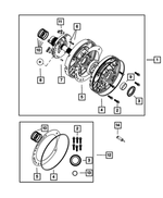 152127 - 42RLE; 4-Speed; Automatic Transmission: Transmission Oil Pump Ball for Mopar Image image
