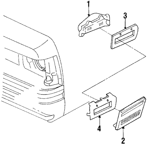 Corner Lamps for 1986 Chevrolet Caprice #0