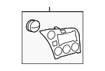 5540502370B0 - : Radio Bezel for Toyota: Matrix Image