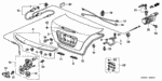 71702SDRA01 - Body/Air Conditioning: BOLT, SPECIAL (M6) for Honda Image