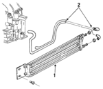 4401395 - Cooling System: Oil Cooler Assembly for Chrysler: Imperial, New Yorker | Dodge: Dynasty Image