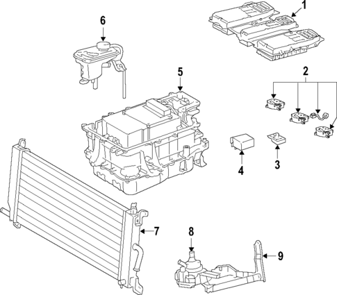 Cooling System for 2019 Toyota Highlander #0