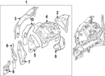 32463056 - : Outer Brace for Volvo Image