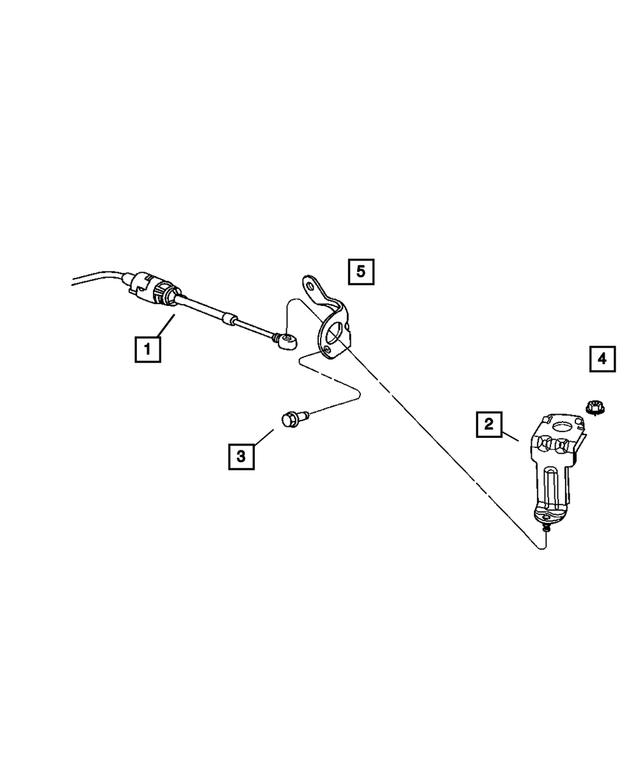 6506676AA - Automatic Transaxle 4 Speed: Nut &amp; Washer for Mopar Image