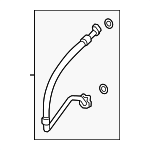 976260707A - : Front Suction Line for Porsche Image