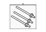 N10797601 - HVAC: Compressor Mount Kit for Porsche Image