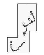 971260702H - HVAC: Liquid Line for Porsche Image