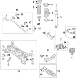 55418P2500 - : Cross-Member Bushing for Kia: Sorento Image