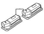 95863162011 - Electrical: License Lamp for Porsche Image