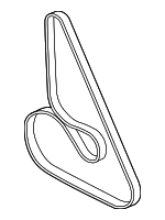 11287631824 - Cooling System: Serpentine Belt for BMW: 530i, 540i, 550i, 550i GT, 550i GT xDrive, 550i xDrive, 650i, 650i Gran Coupe, 650i xDrive, 650i xDrive Gran Coupe, 750i, 750i xDrive, 750Li, 750Li xDrive, Alpina B6 xDrive Gran Coupe, Alpina B7, Alpina B7 xDrive, Alpina B7L, Alpina B7L xDrive, Alpina B8 Gran Coupe, Alpina XB7, M550i xDrive, M850i xDrive, M850i xDrive Gran Coupe, X5, X6, X7 Image