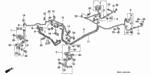 46380SH3000 - Chassis: GROMMET A, BRAKE PIPE for Honda Image