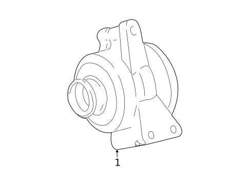 Alternator/Generator & Related Components for 2005 Lincoln LS #0