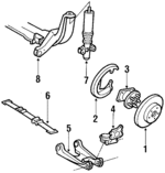 25526230 - Suspension: Brake Rotor for Buick: Reatta, Riviera | Cadillac: Allante, Eldorado, Seville | Oldsmobile: Toronado Image